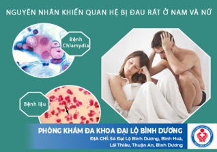 Nguyên nhân khiến quan hệ bị đau rát ở nam và nữ