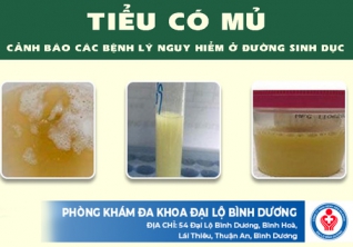 Tiểu ra mủ là bệnh gì? Điều trị như thế nào?