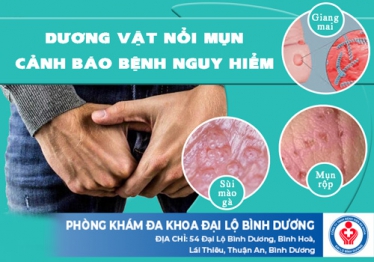 Dương vật nổi mụn đỏ là bệnh gì?