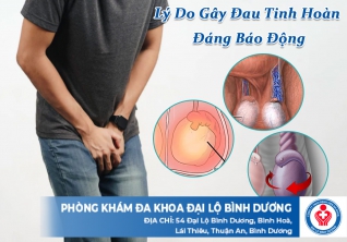 Lý do gây đau tinh hoàn đáng báo động