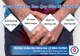 Da bao quy đầu bị sưng đỏ có nguy hiểm không và câu trả lời từ bác sĩ