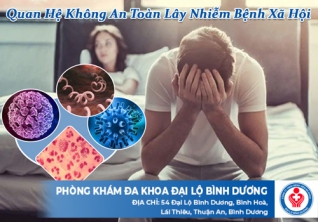 Quan hệ không an toàn lây nhiễm bệnh xã hội