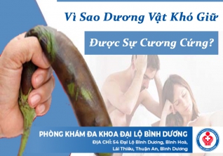 Vì sao dương vật khó giữ được sự cương cứng?