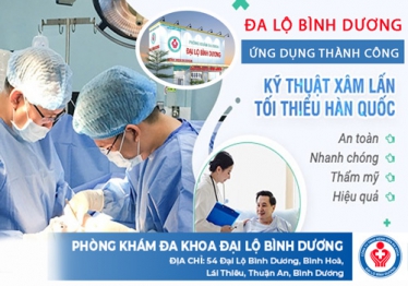 Phòng khám cắt bao quy đầu uy tín tại Bình Dương