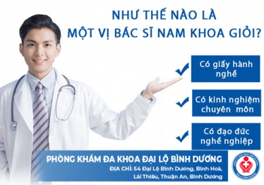 Các bác sĩ nam khoa giỏi tại Bình Dương