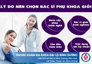 Bác sĩ phụ khoa giỏi tại Bình Dương