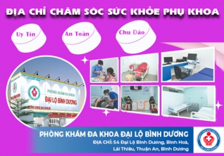 Phòng khám phụ khoa Dĩ An Bình Dương
