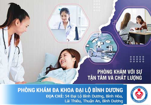 Điều trị hiệu quả đau bụng dưới ở nữ giới  tại phòng khám Đa khoa Đại Lộ Bình Dương 